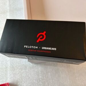 Peloton Black Box with Red Logo - Sumpan Headphones Packaging